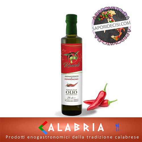 Olio aromatizzato al Peperoncino da 25 cl