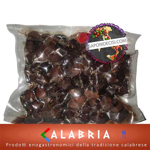 Olive Artigianali Nere Infornate 500 gr