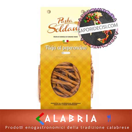 Fileja al Peperoncino 500 gr.