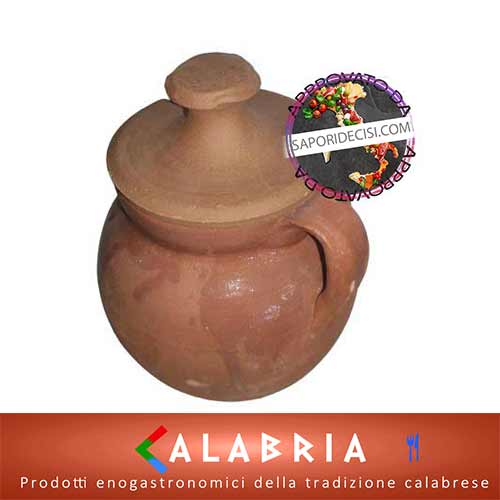 Legumiera in Terracotta con coperchio da 500 gr - immagine 2
