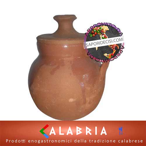 Legumiera in Terracotta con coperchio da 500 gr