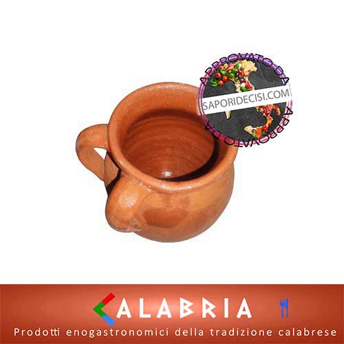 Legumiera in Terracotta senza coperchio (Pignatedu) - immagine 2