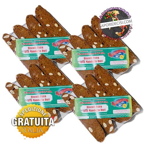 Biscotti Extra alla Mandorla Duri 4 confezioni